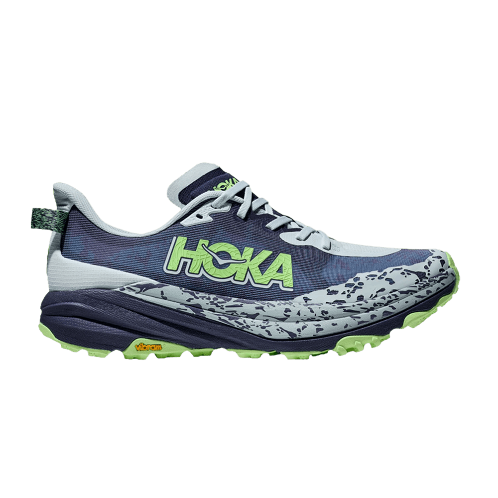Кроссовки HOKA Speedgoat 6 2E Wide 'Droplet Nautical Dusk'