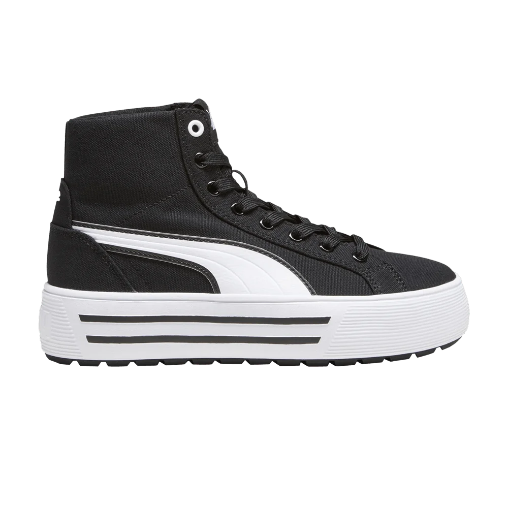 Krossovki-Puma-Wmns-Kaia-2.0-Mid-Black-White