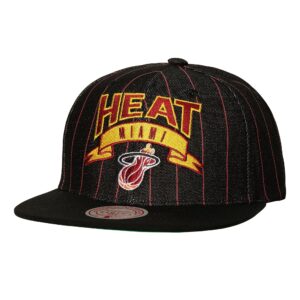 Mitchell-Ness-Dem-Stripes-Snapback-HWC-Miami-Heat-Hat-300x300