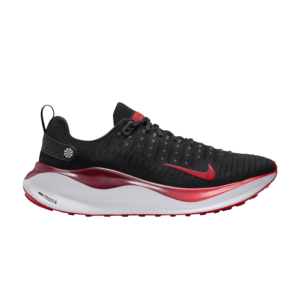 Кроссовки Nike ReactX Infinity Run 4 Extra Wide 'Black Fire Red'