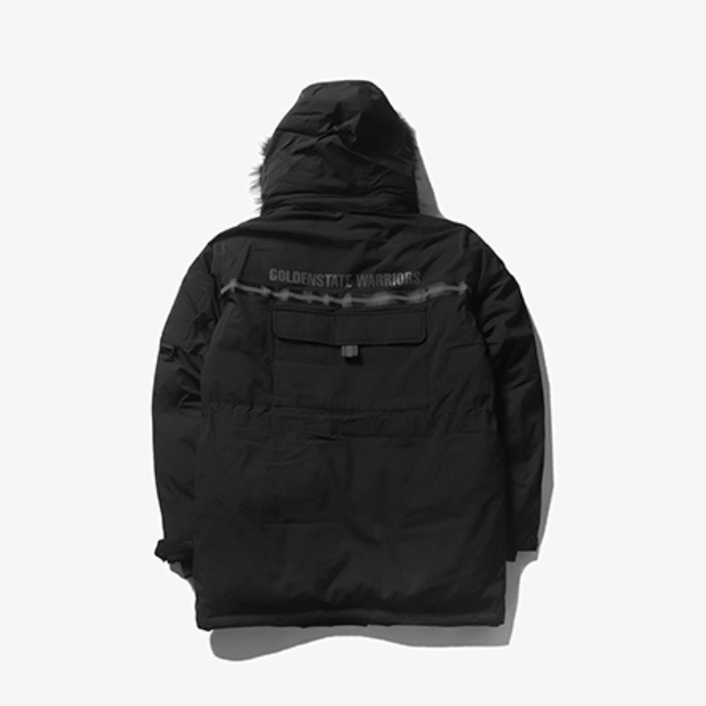 Пуховик 2020 Golden State Warriors Down Jacket Mens