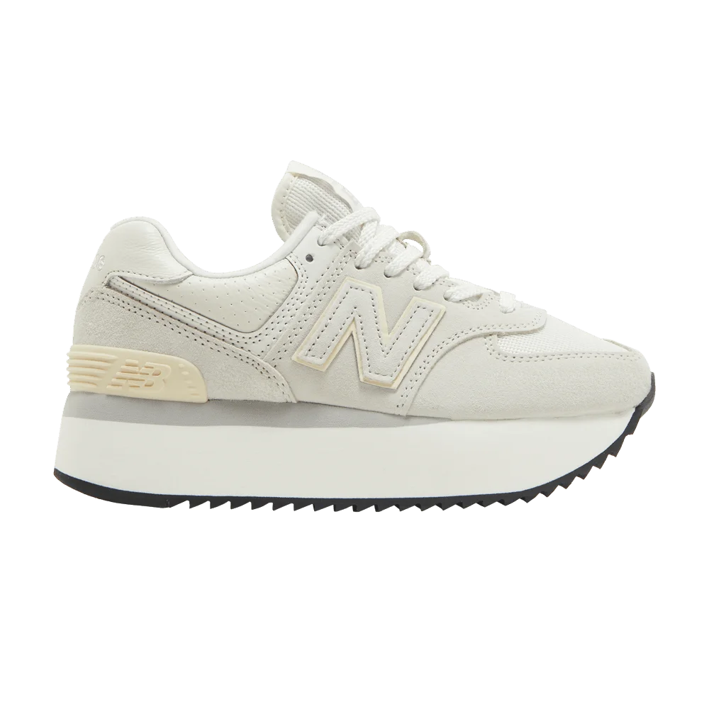 Кроссовки New Balance Wmns 574+ 'White Grey'