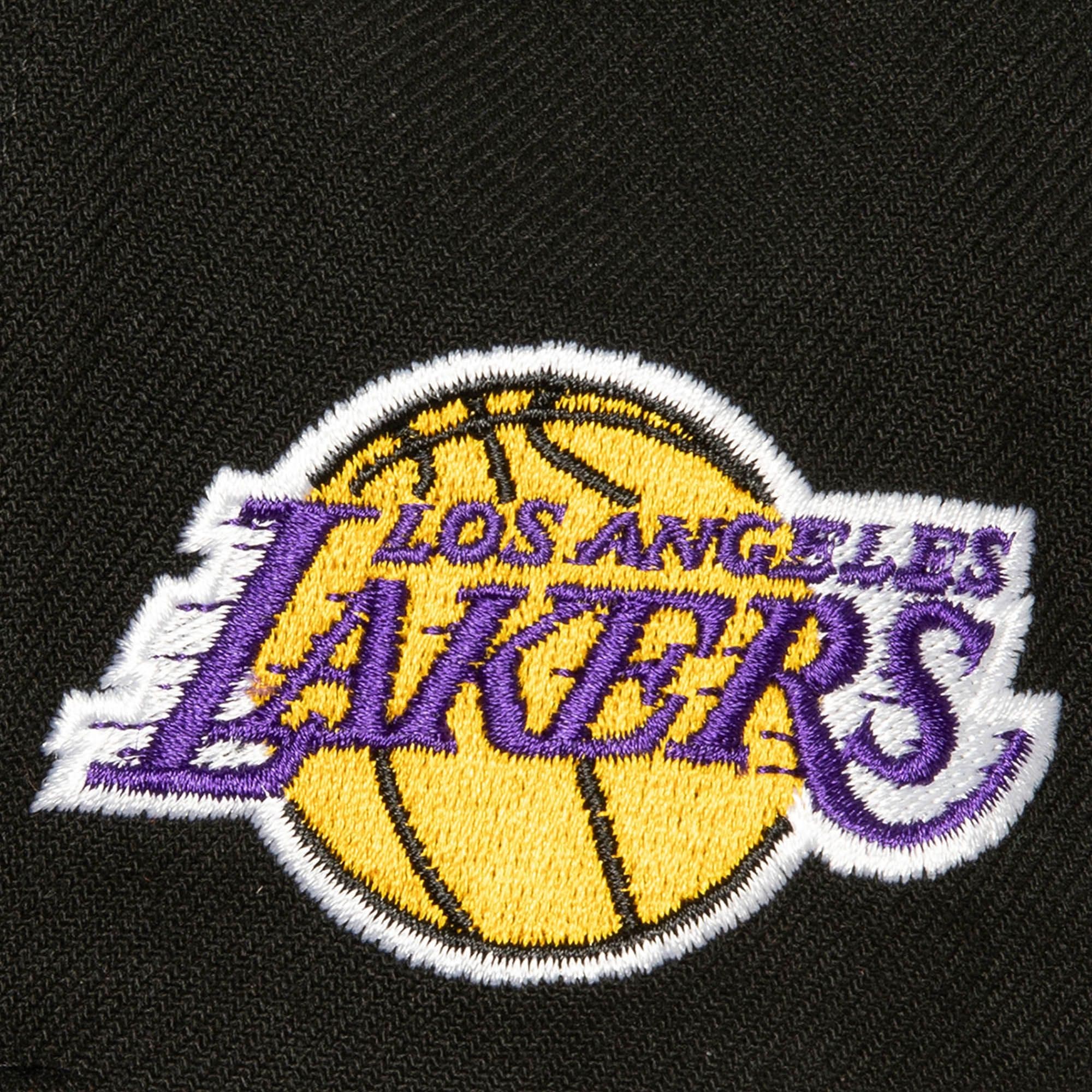Бейсболка Mitchell & Ness Icon Grail Pro Snapback Los Angeles Lakers Hat