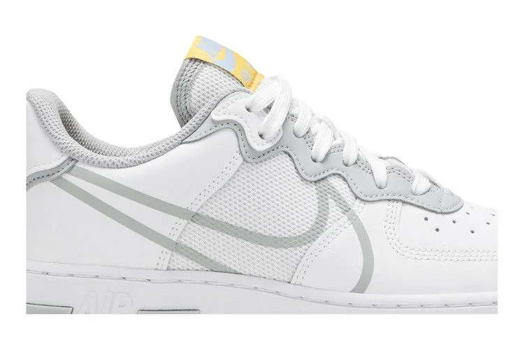 Кроссовки Nike Air Force 1 React 'Smoke Grey Gold'