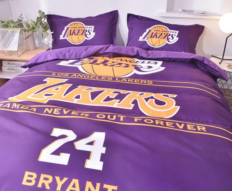 Постельное бельё Los Angeles Lakers Bryant 24 Purple