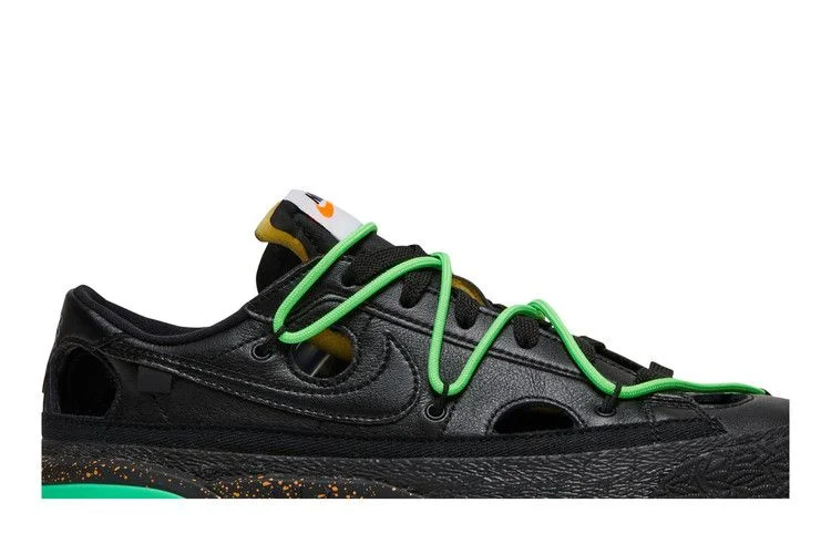 Кроссовки Off-White x Nike Blazer Low 'Black'