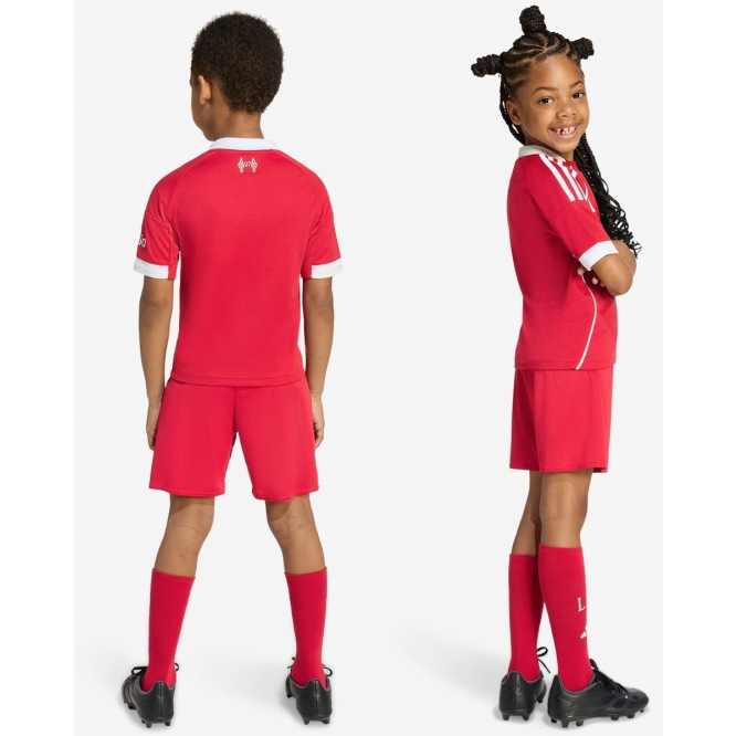 Детская Футбольная форма Liverpool FC adidas Kids 25/26 Home Mini Kit