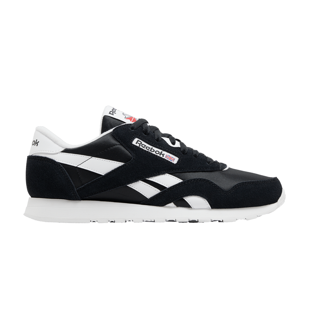 Кроссовки Reebok Classic Nylon 'Black White' 2023