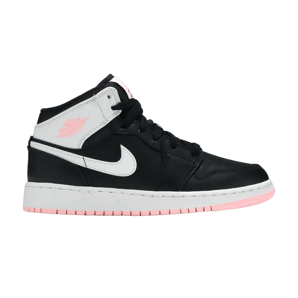 Krossovki-Air-Jordan-1-Mid-GS-Arctic-Punch