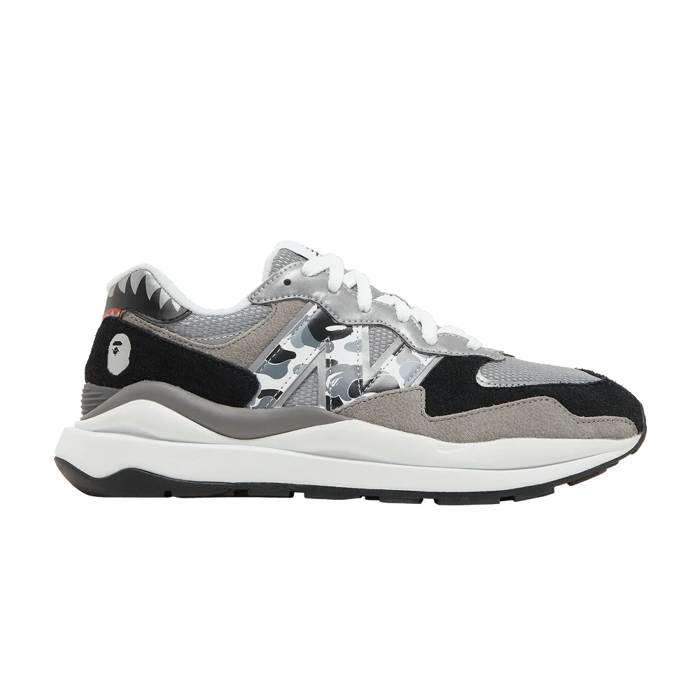 Кроссовки BAPE x New Balance 57/40 'Grey'