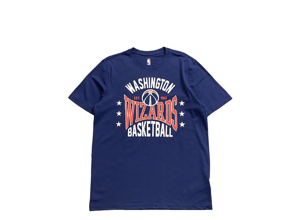 Футболка Main Squeeze NBA Washington Wizards Navy T-Shirt