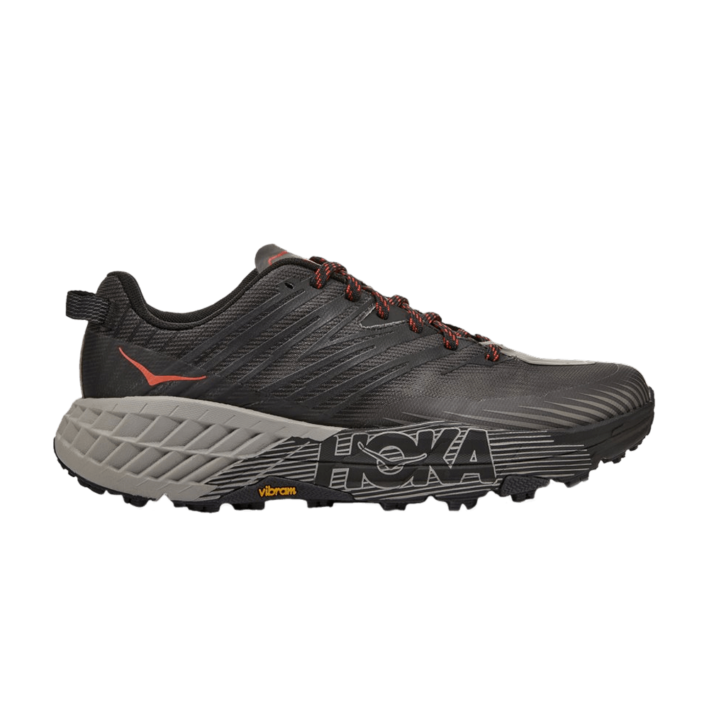 Кроссовки HOKA Speedgoat 4 Wide 'Dark Gull Grey'