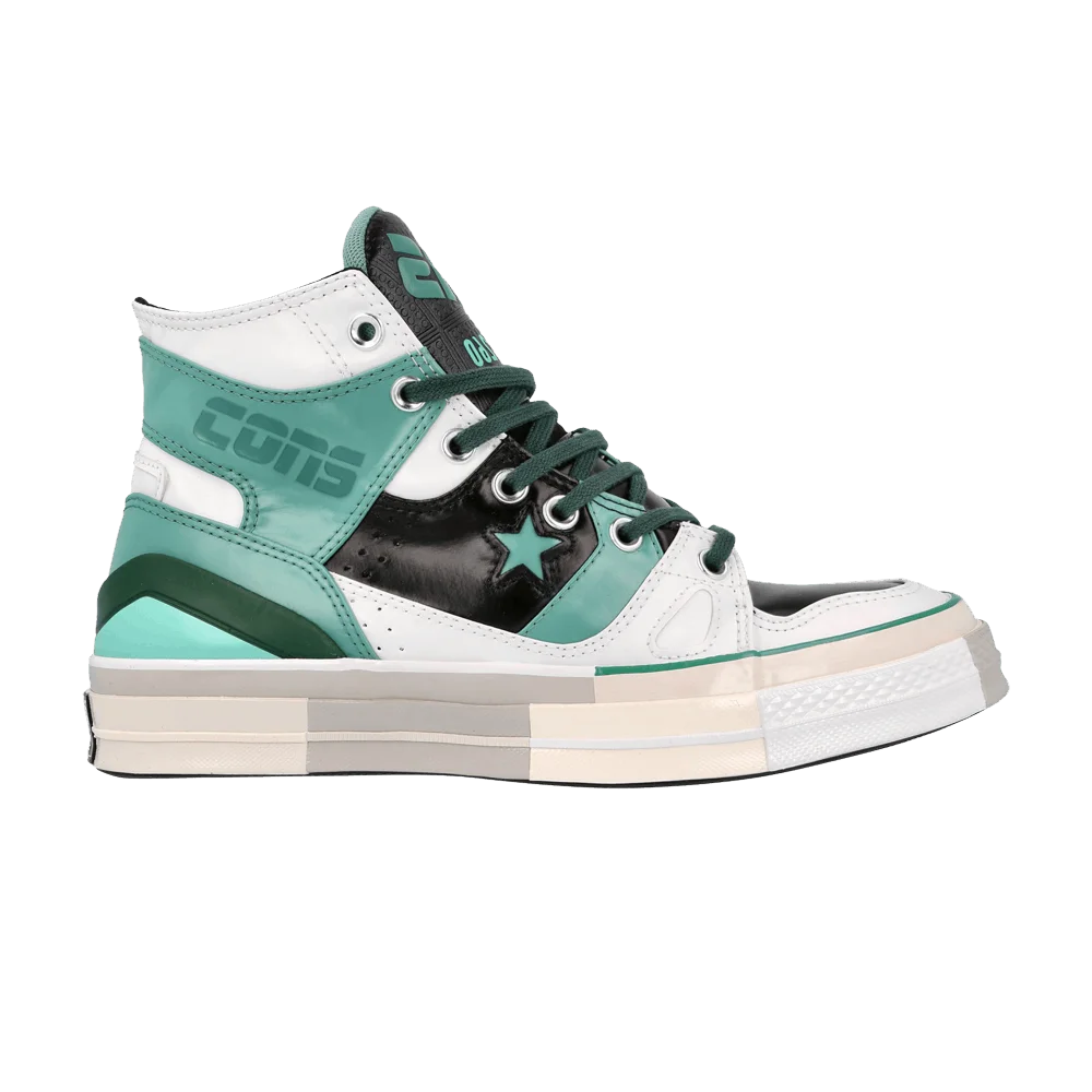 Krossovki-Converse-Chuck-70-E260-High-White-Beryl-Green