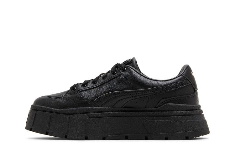 Кроссовки Puma Wmns Mayze Stack Leather 'Black'