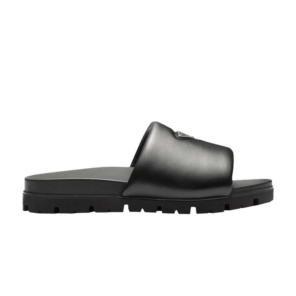 Кроссовки Prada Padded Nappa Leather Slide 'Black'