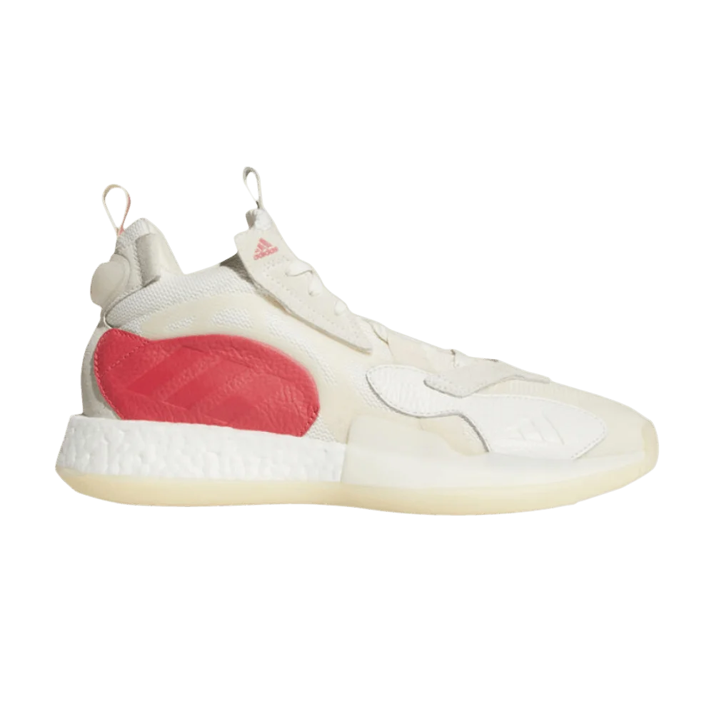 Кроссовки Adidas ZoneBoost 'Off White Shock Red'