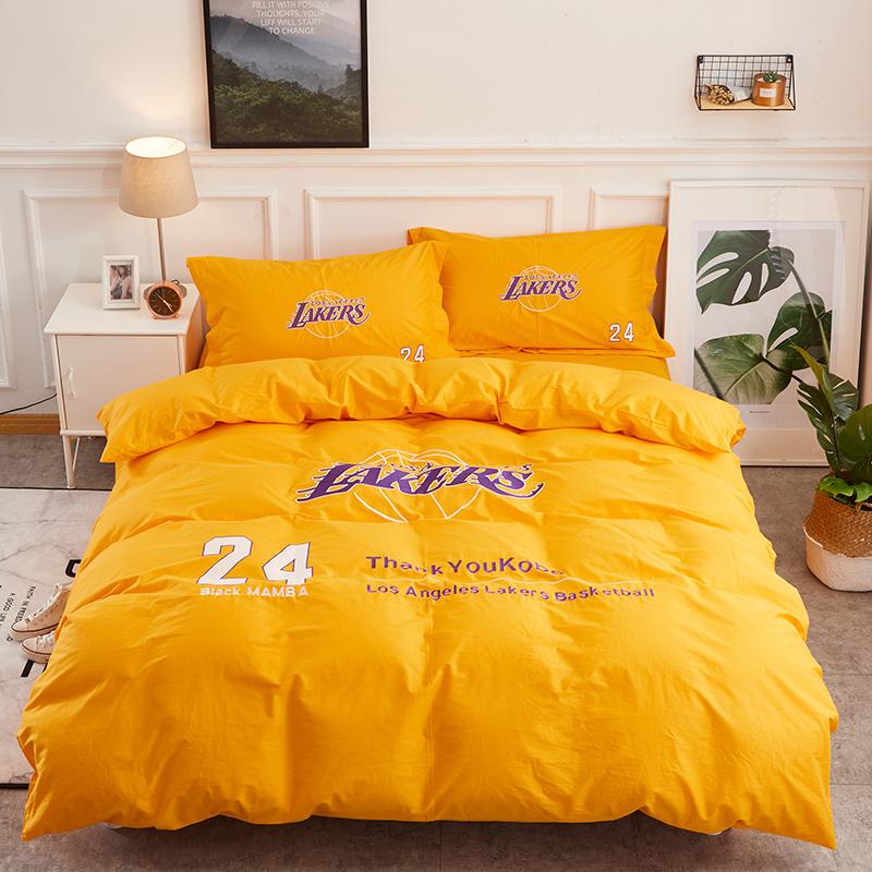 Постельное бельё Los Angeles Lakers Bryant 24 Yellow