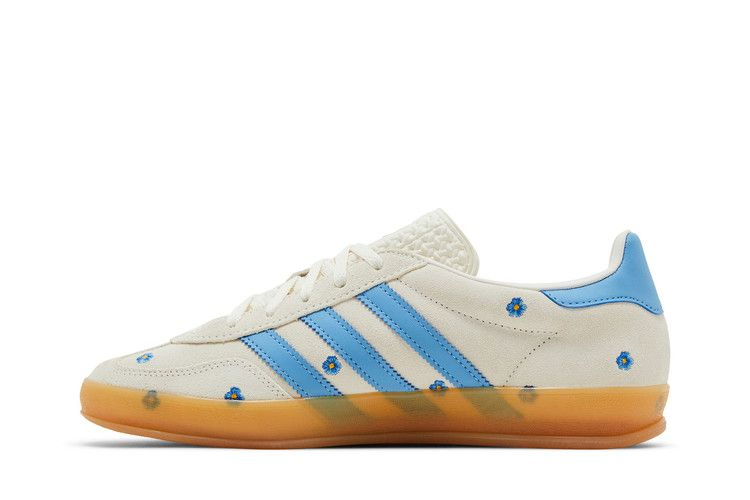 Кроссовки adidas Wmns Gazelle Indoor 'Light Blue Floral Embroidery'