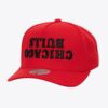 Mitchell-Ness-Red-Chicago-Bulls-Upside-Pro-Snapback-Hat-100x100
