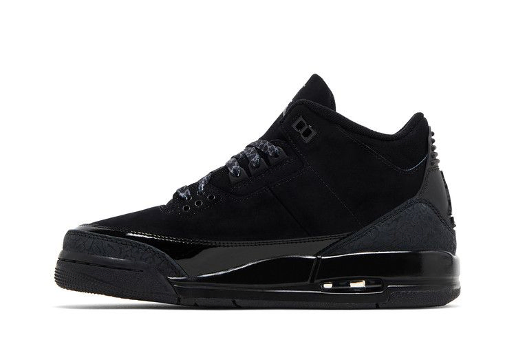 Кроссовки Air Jordan 3 Retro GS 'Black Cat' 2025