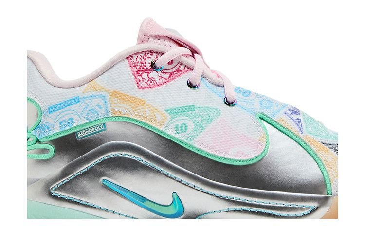 Кроссовки Monopoly x Nike LeBron 22 QS GS 'Currency'