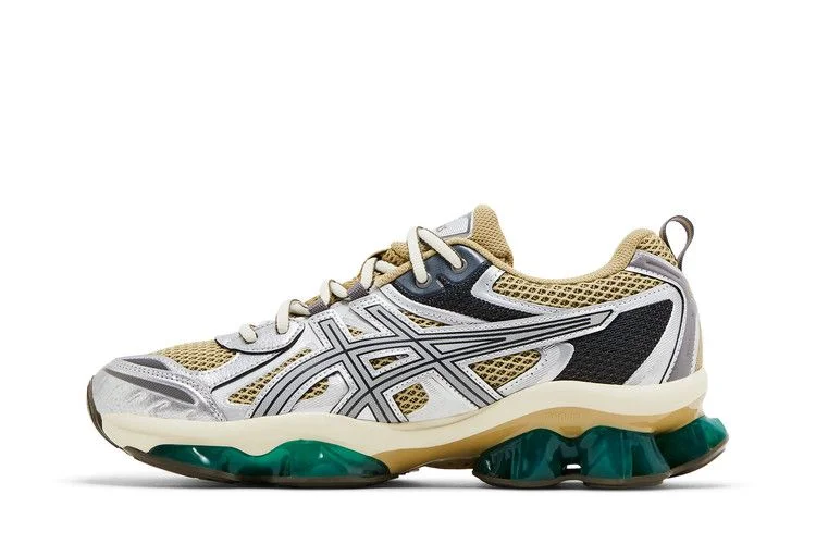 Кроссовки ASICS Gel Quantum Kinetic 'Khaki Beige Pure Silver'