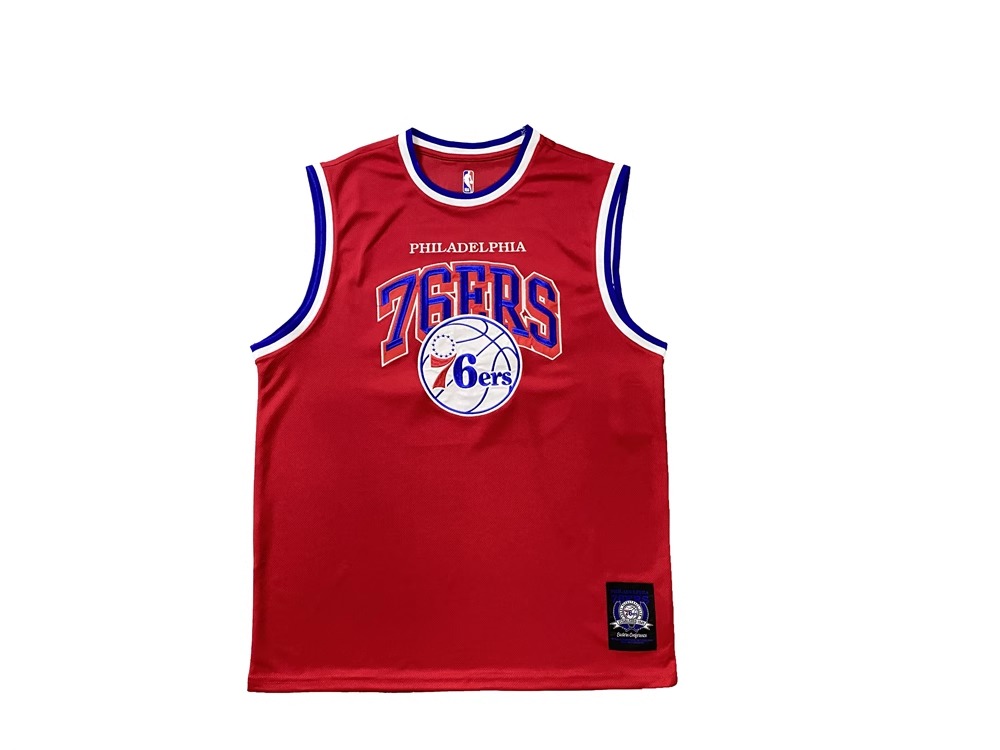 Баскетбольная джерси Buck Up Philadelphia 76ers Red Jersey
