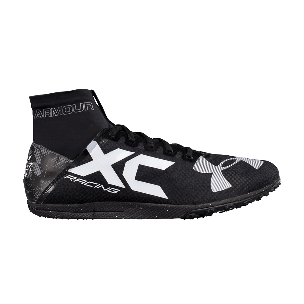 Кроссовки Under Armour Charged Bandit XC Spikeless 'Black'