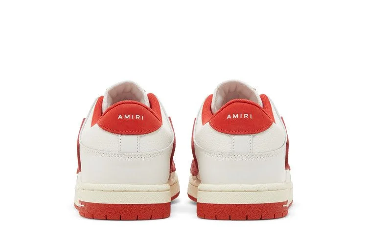 Кроссовки Amiri Skel Top Low 'White Red'