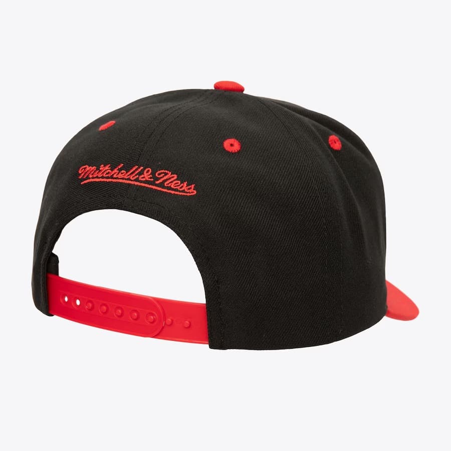 Бейсболка Mitchell & Ness Black Cincinnati Reds All In 2.0 Pro Crown Snapback Hat