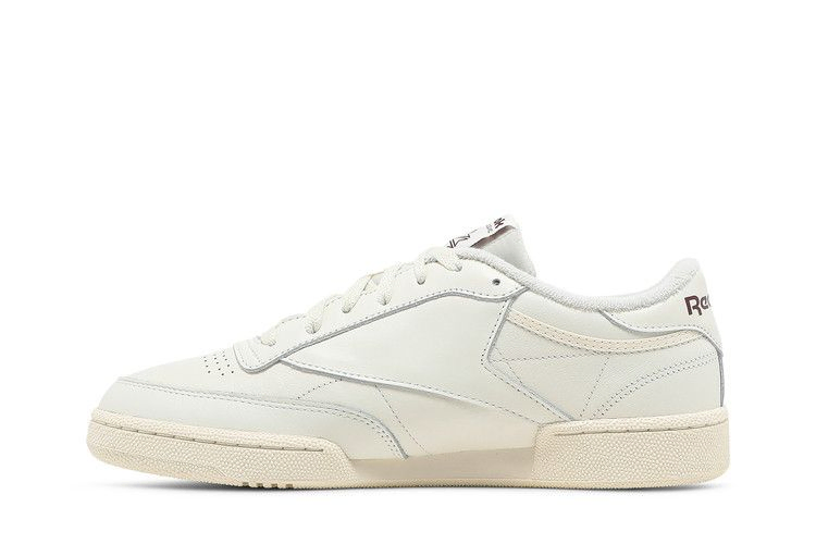 Кроссовки Reebok Club C 85 'Classic White Collegiate Burgundy'