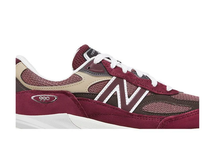 Кроссовки Teddy Santis x New Balance 990v6 Made in USA 'Burgundy Tan'