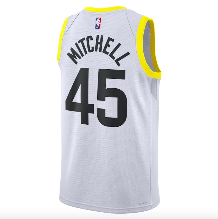 2022-23-Utah-Jazz-45-Donovan-Mitchell-Swingman-Association-White-Jersey-2