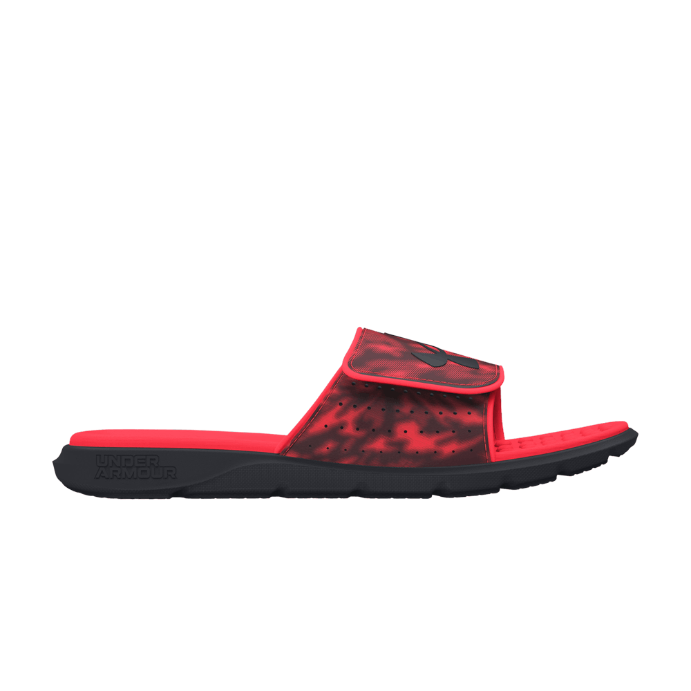 Under Armour Ignite Pro Graphic Strap Slide 'Black Red'