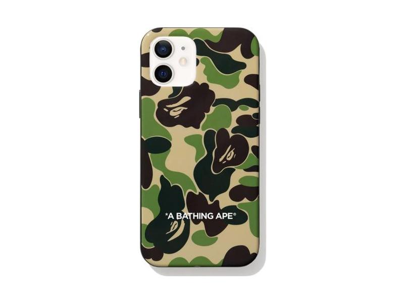 Защитный чехол BAPE ABC Camo iPhone 12 Case Green