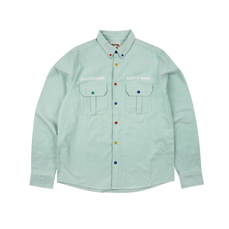 GRAF HustleHard Rare Light Green Shirt