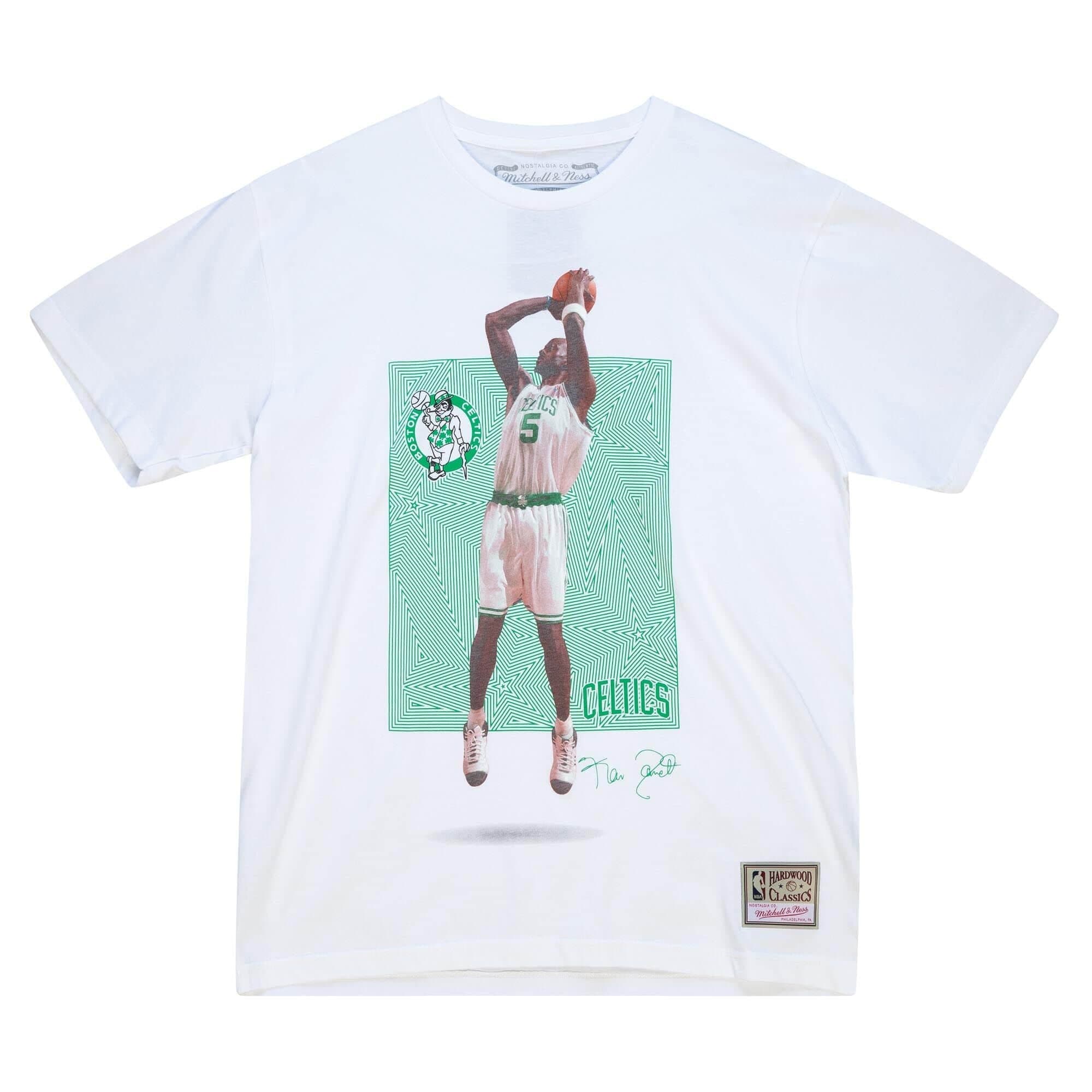 Футболка Mitchell & Ness Star Maze Boston Celtics Kevin Garnett T-Shirt