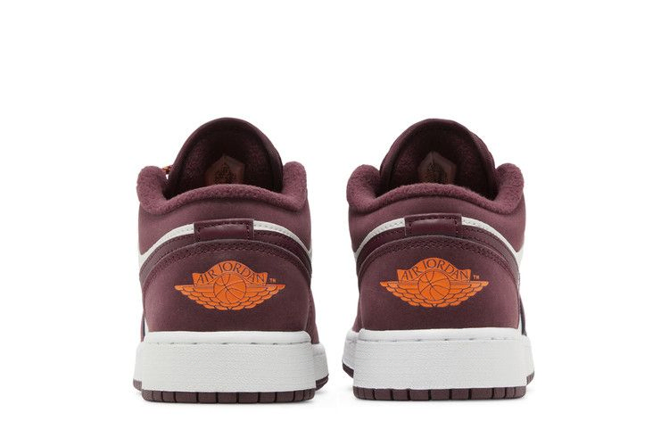 Кроссовки Air Jordan 1 Low GS 'Night Maroon'