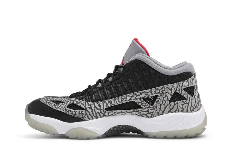 Кроссовки Air Jordan 11 Retro Low IE 'Black Cement'