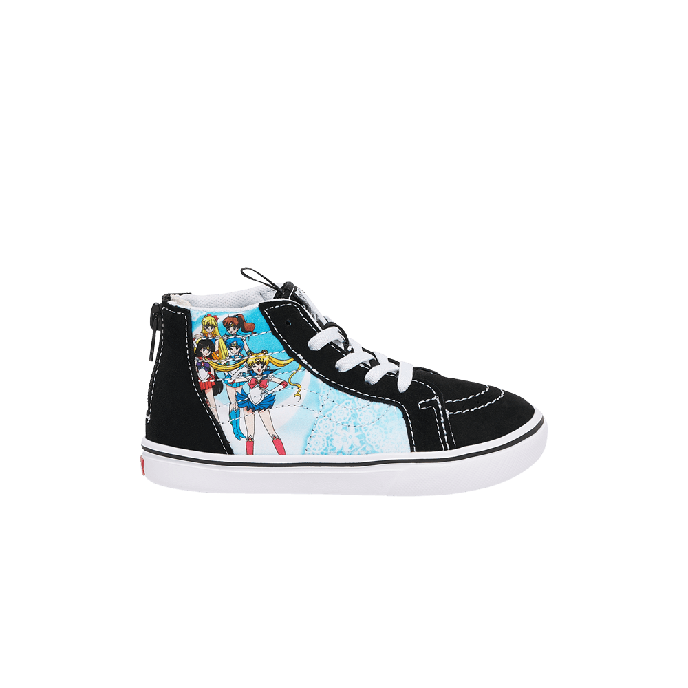 Кроссовки Sailor Moon x Vans Sk8-Hi Zip ComfyCush Toddler 'Pretty Guardian'