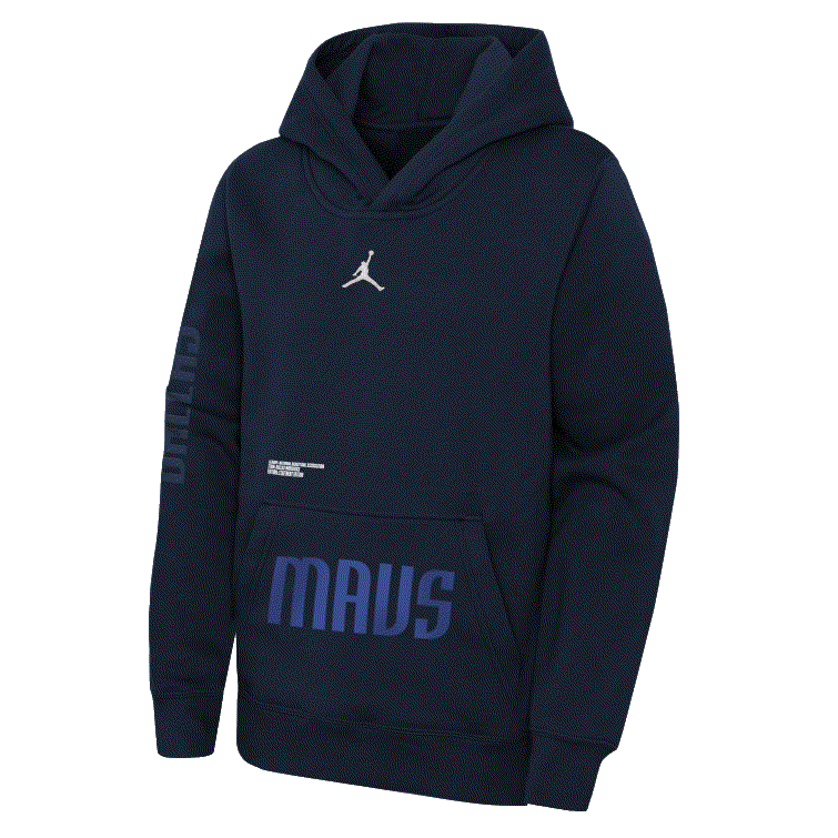 Худи Nike Dallas Mavericks 2024 Statement Courtside Youth NBA Hoodie