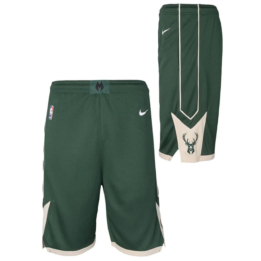 Спортивные шорты Nike Milwaukee Bucks 2024 Icon Edition Swingman Youth NBA Shorts