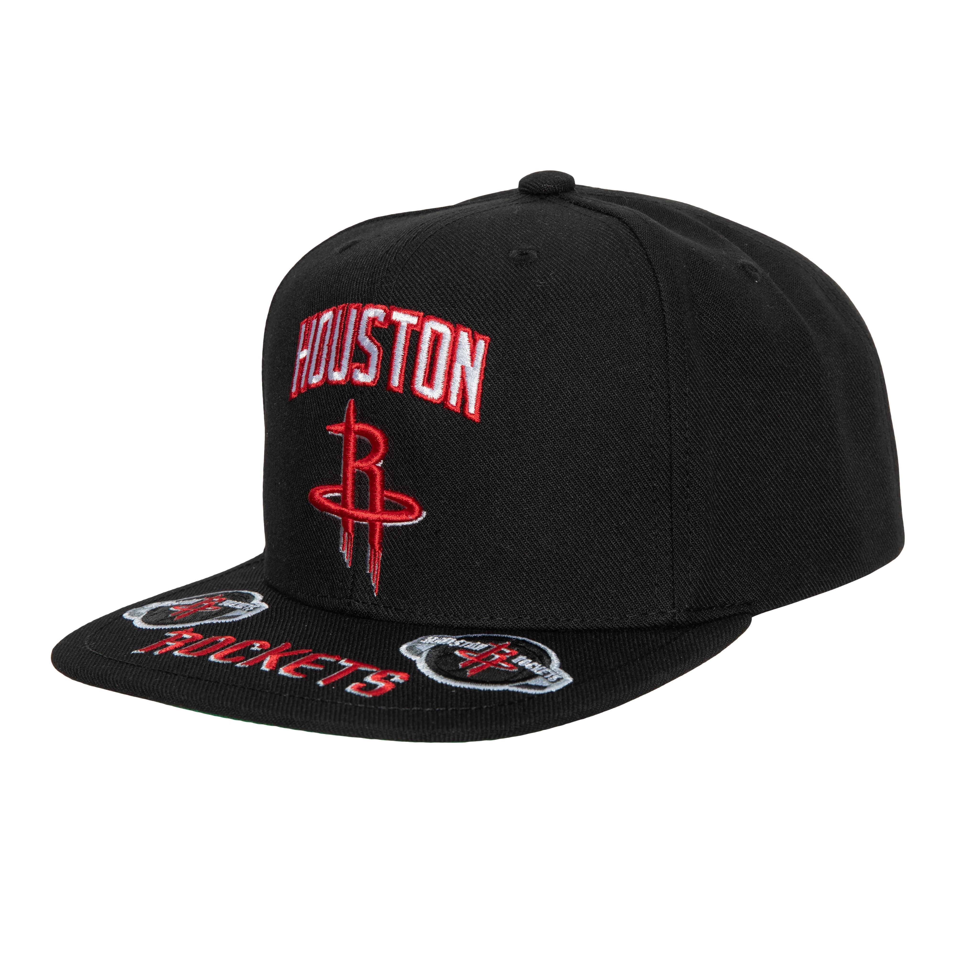 Mitchell-Ness-Front-Loaded-Snapback-Houston-Rockets-Hat