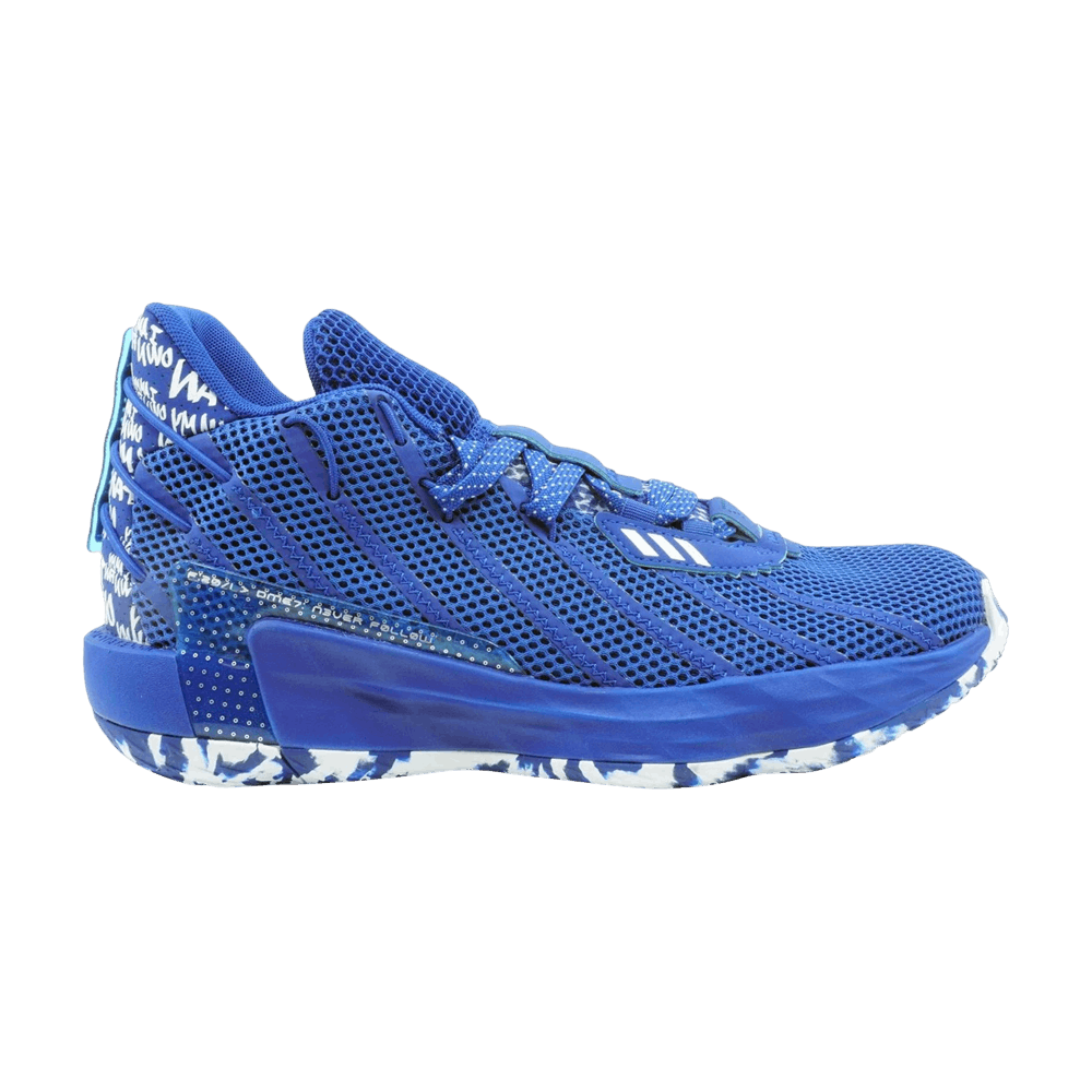 Кроссовки Adidas Dame 7 'I Am My Own Fan - Royal Blue'