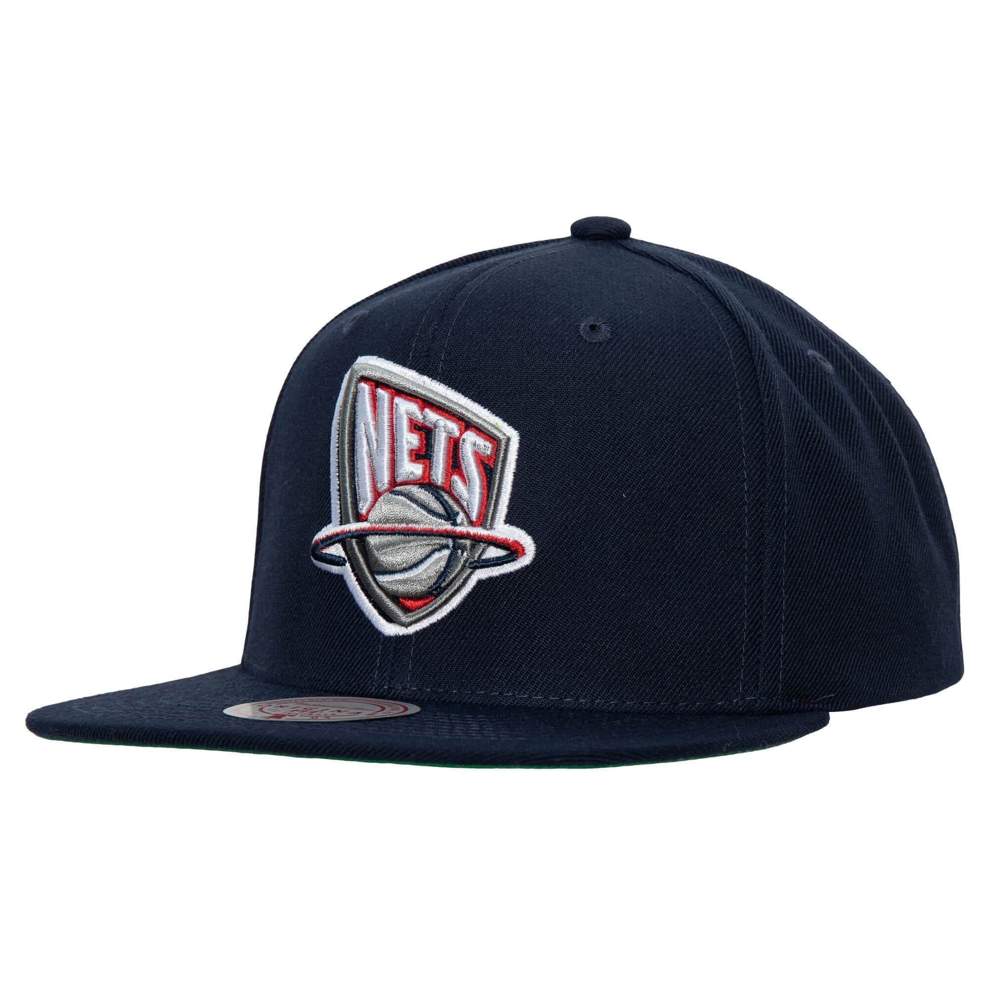 Бейсболка Mitchell & Ness Team Ground 2.0 Snapback HWC New Jersey Nets