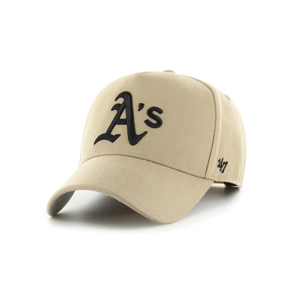 Бейсболка 47 Brand Oakland Athletics '47 MVP DT MLB Snapback Brown Hat