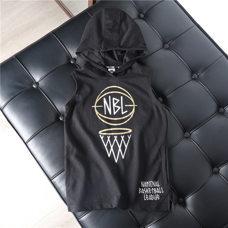 Баскетбольная майка 2020 NBL Hoodie Black