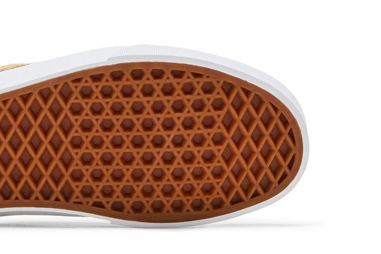 Кроссовки Vans Classic Slip On 'Ochre Checkerboard'