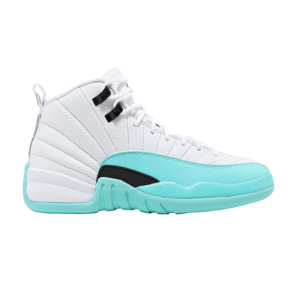 Krossovki-Air-Jordan-12-GS-Light-Aqua