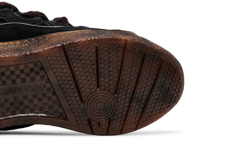 Кроссовки Lanvin Curb Sneakers 'Tortoise Effect - Dark Brown'